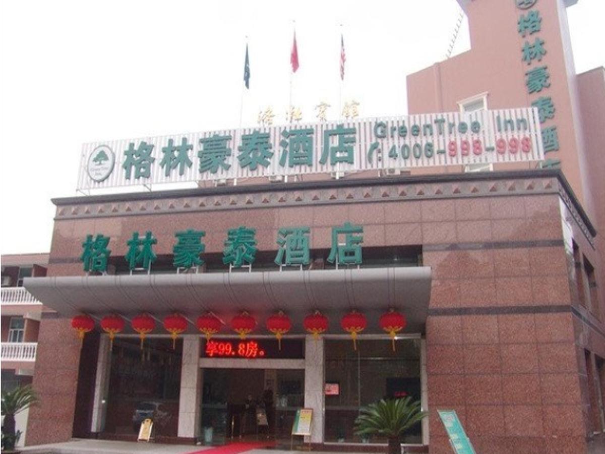 Greentree Inn Jiangsu Wuxi Luoshe Business Hotel Wuxi (Jiangsu) Exterior foto