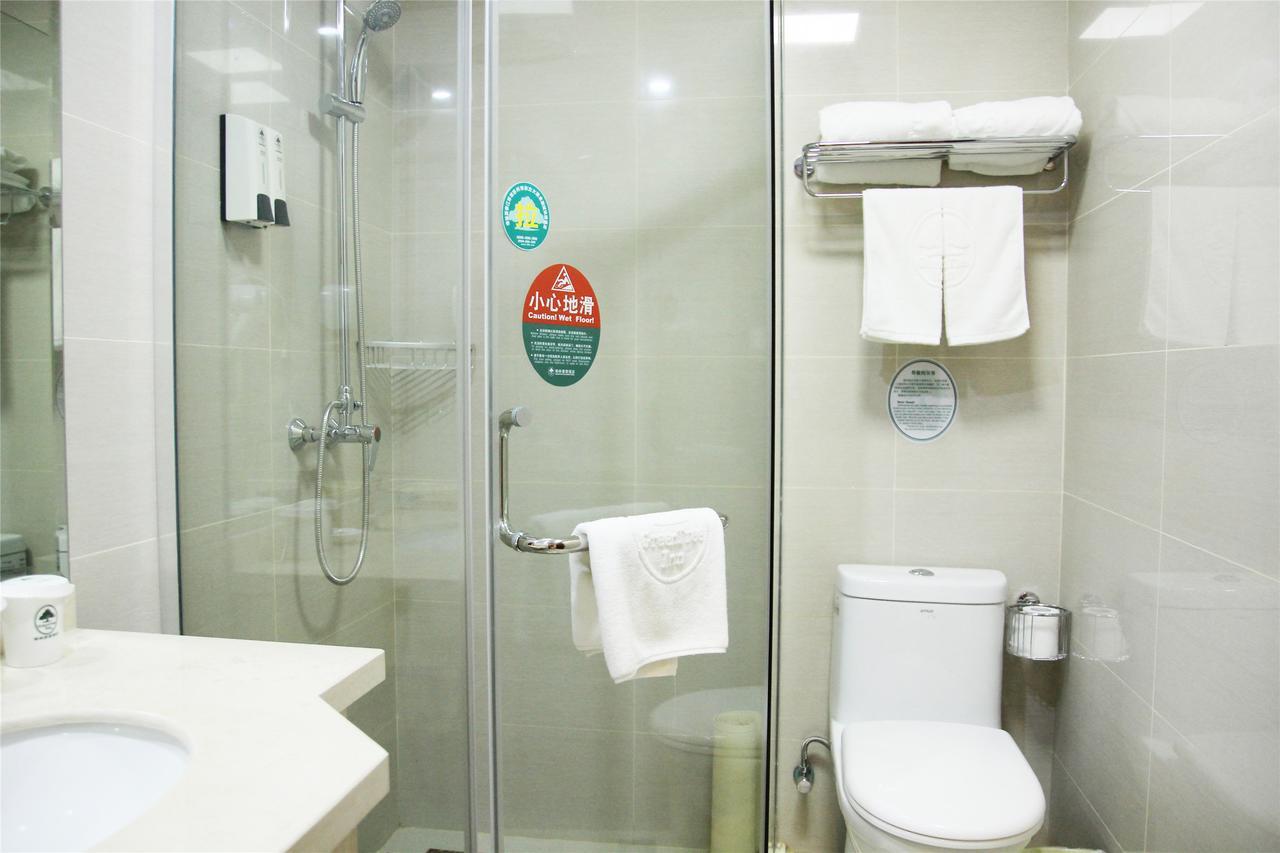 Greentree Inn Jiangsu Wuxi Luoshe Business Hotel Wuxi (Jiangsu) Exterior foto