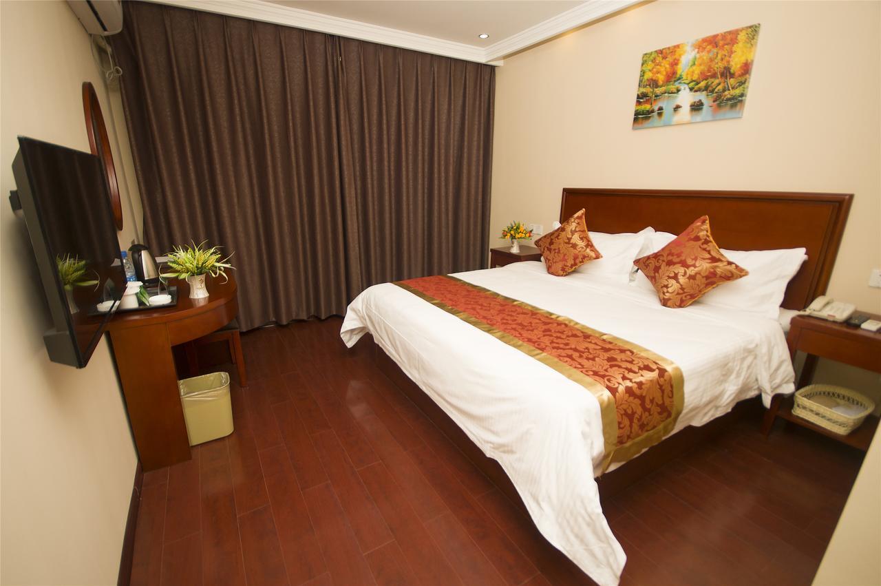 Greentree Inn Jiangsu Wuxi Luoshe Business Hotel Wuxi (Jiangsu) Exterior foto